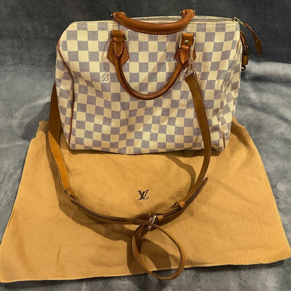 Louis Vuitton Damier Azur Speedy 30